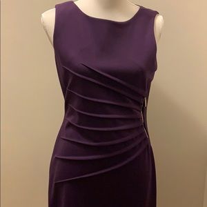 Ivanka Trump Ponte zippered starburst- Plum size 8